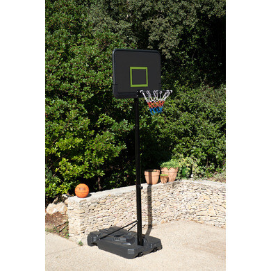 Panier De Basket Deuba® Mobile – Hauteur Réglable 205–310 Cm, Base Stabilisatrice 70 Kg, Roulettes – Adulte Et Enfant