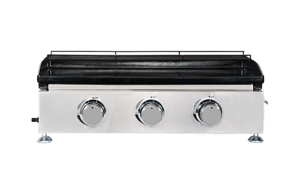 Plancha gaz en fonte 3 brÃ»leurs OHIO