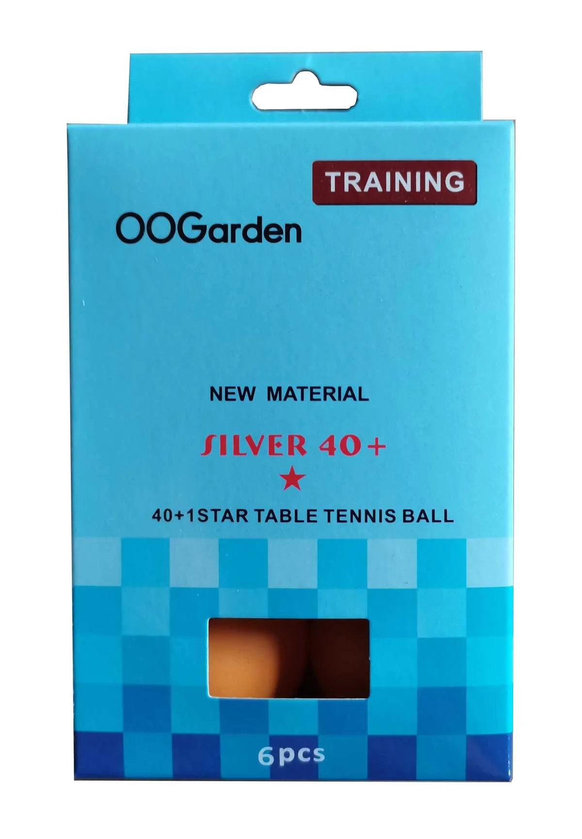Lot de 6 balles de ping pong 1 star
