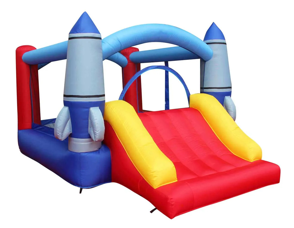 Château Gonflable Géant pour enfants avec tobbogan et souffleur inclus