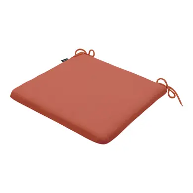 Lot de 2 coussins d'assise terracotta déhoussables - OOGarden