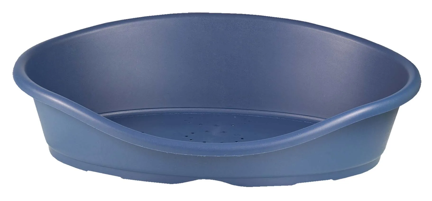 Corbeille plastique T3  80 x 60 x 25 cm   Bleu