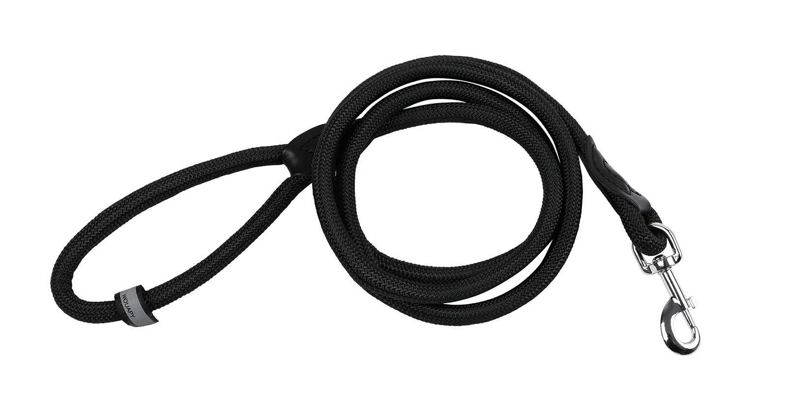 Longe en corde forte   3 mÃ¨tres   Noir   Pour chien