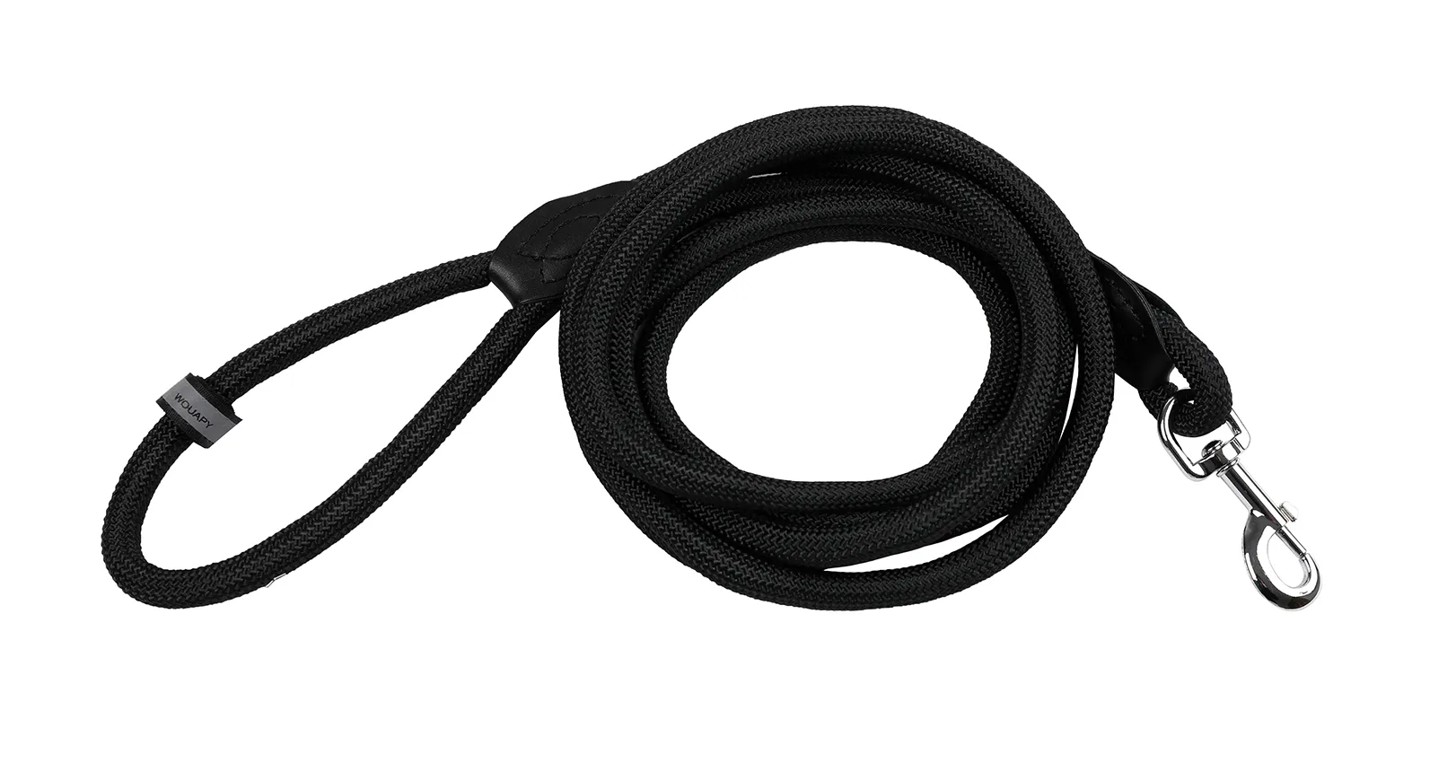Longe en corde forte   5 mÃ¨tres   Noir   Pour chien