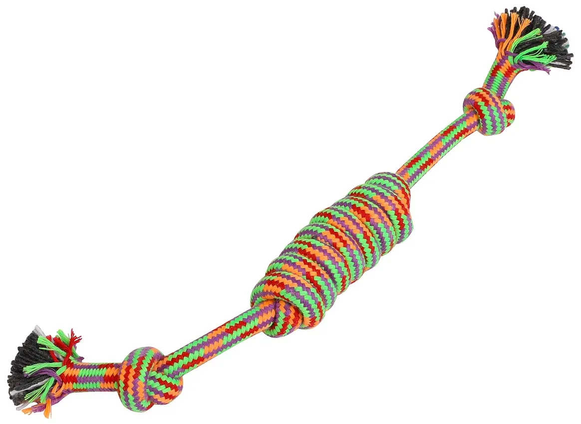 Jouet corde noeud pour chiens et chiots d'Elingue, Wouapy