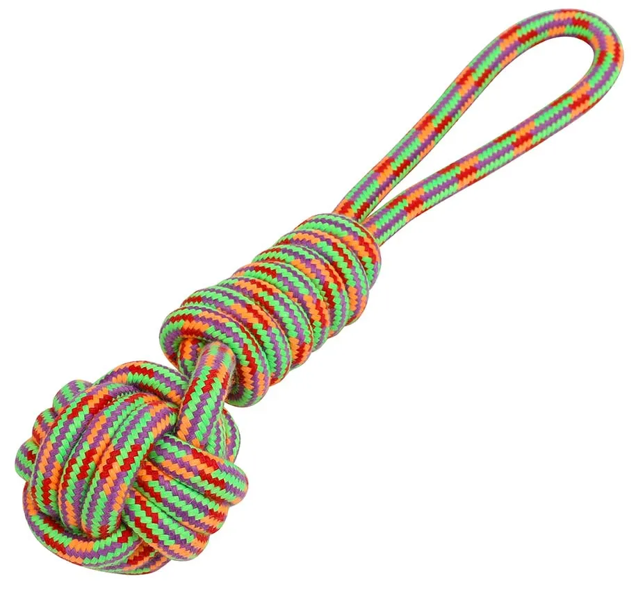 Jouet corde noeud pour chiens et chiots Driss, Wouapy