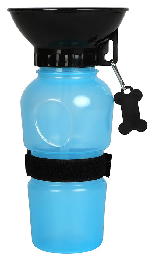 Gourde avec bol intÃ©grÃ© 500ml   Bleu