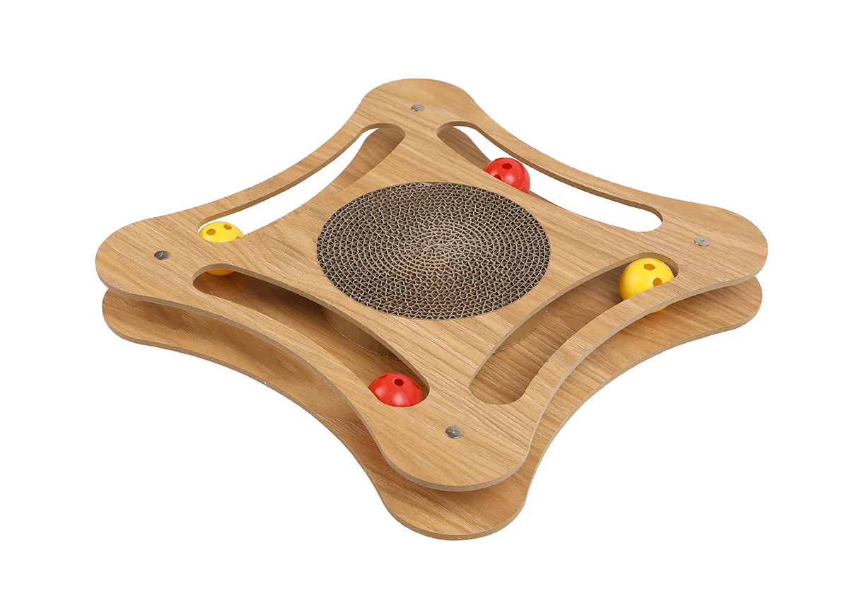 Aire de jeu pour chats et chatons avec griffoir, Wouapi, Juego
