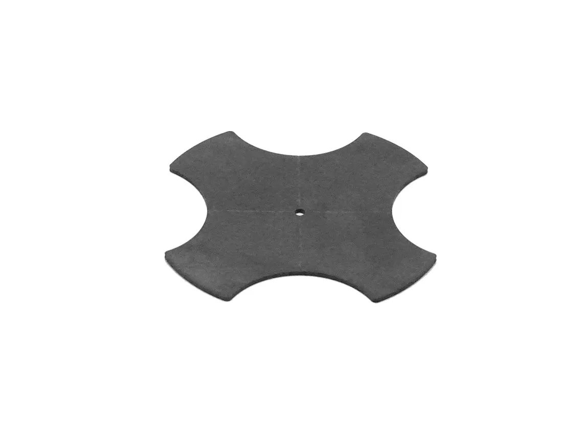 Gommes acoustiques x100 plots pour dalles de terrasse