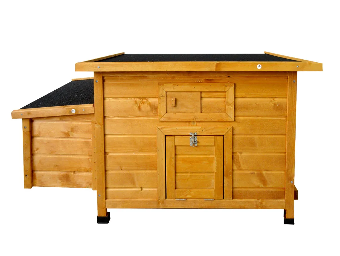 Poulailler en bois Hona marron