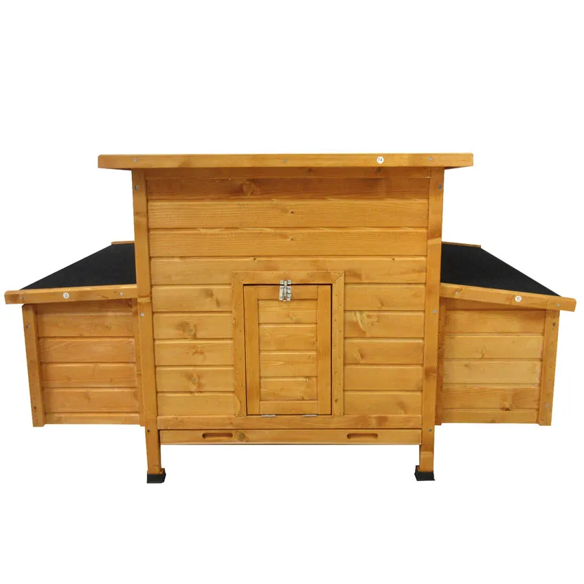 Poulailler en bois Hona marron XL