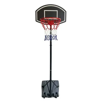 Support Basketball 3-en-1 DREAMADE Enfants – Réglable 77-116 Cm + But Foot + Golf
