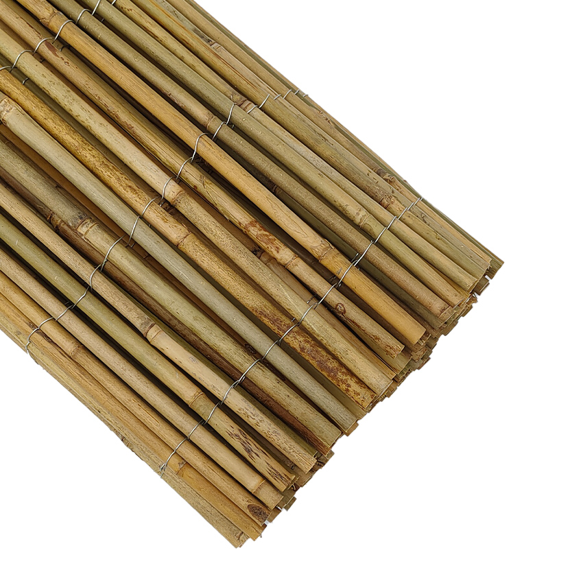 Palisadenzaun aus natrlichem Bambus 3 x 1,95 m | OOGarden.de