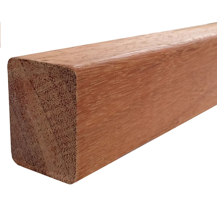 Lambourde de terrasse en bois exotique   L. 250 cm   60 x 38 mm