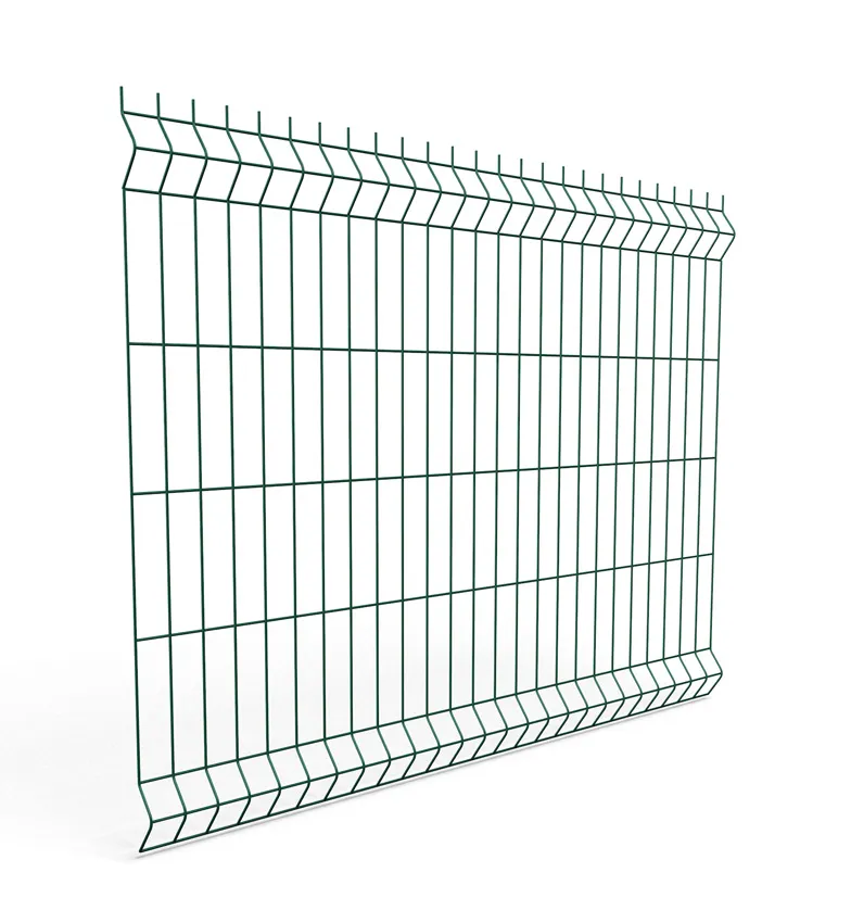 Panneau grillage rigide L. 2m x H. 153cm VERT   Maille 200x55 mm