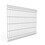 Paneel van hard gaas L. 2m x H. 123cm GRIJS - Maaswijdte 200x55 mm - OOGarden