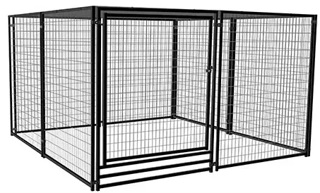 Chenil Pour Chien MÃ©tal Panneaux 4,6mÂ²   SÃ©curisÃ© et Confort