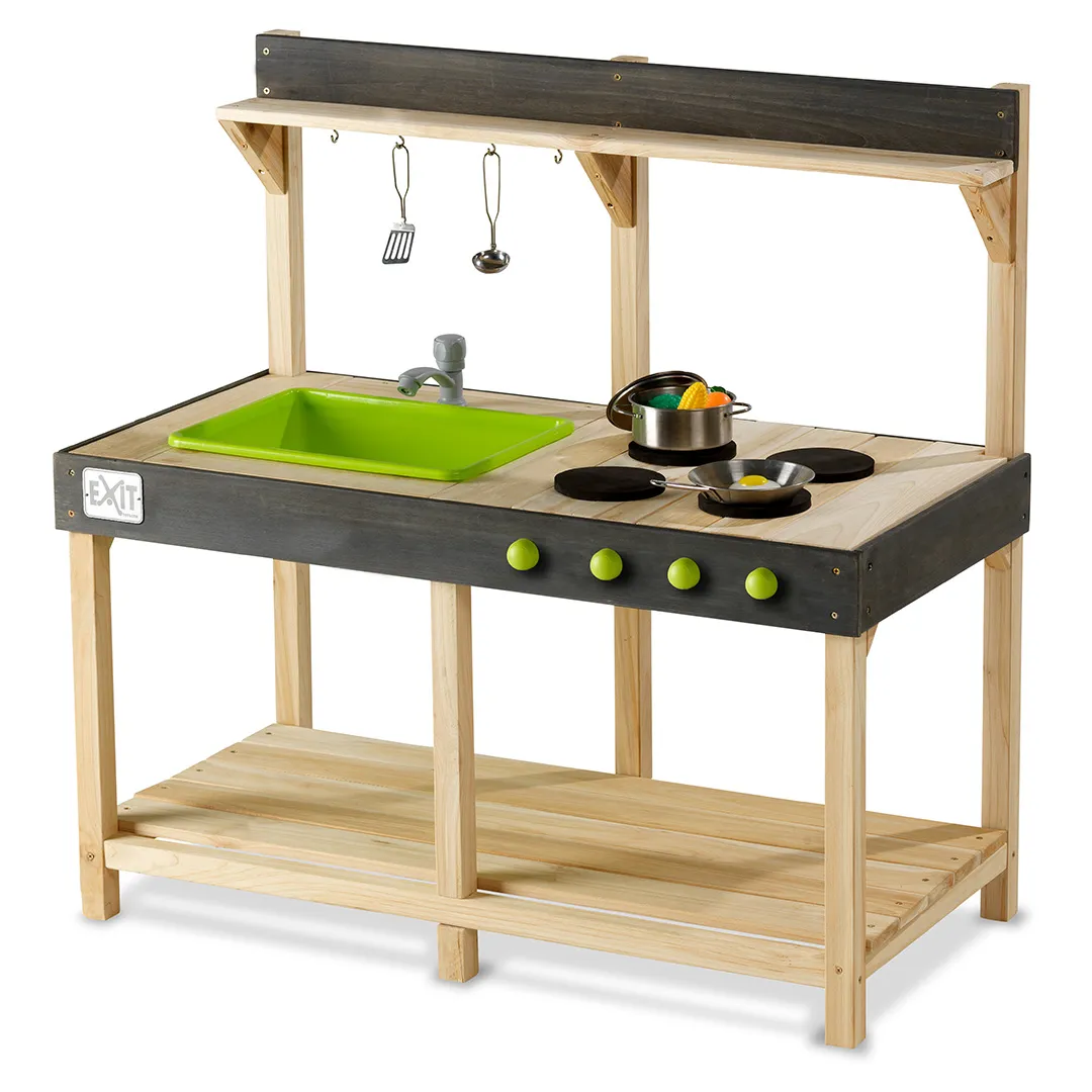 Holz Outdoor Küche EXIT Yummy 100 Funktionelle Spüle
