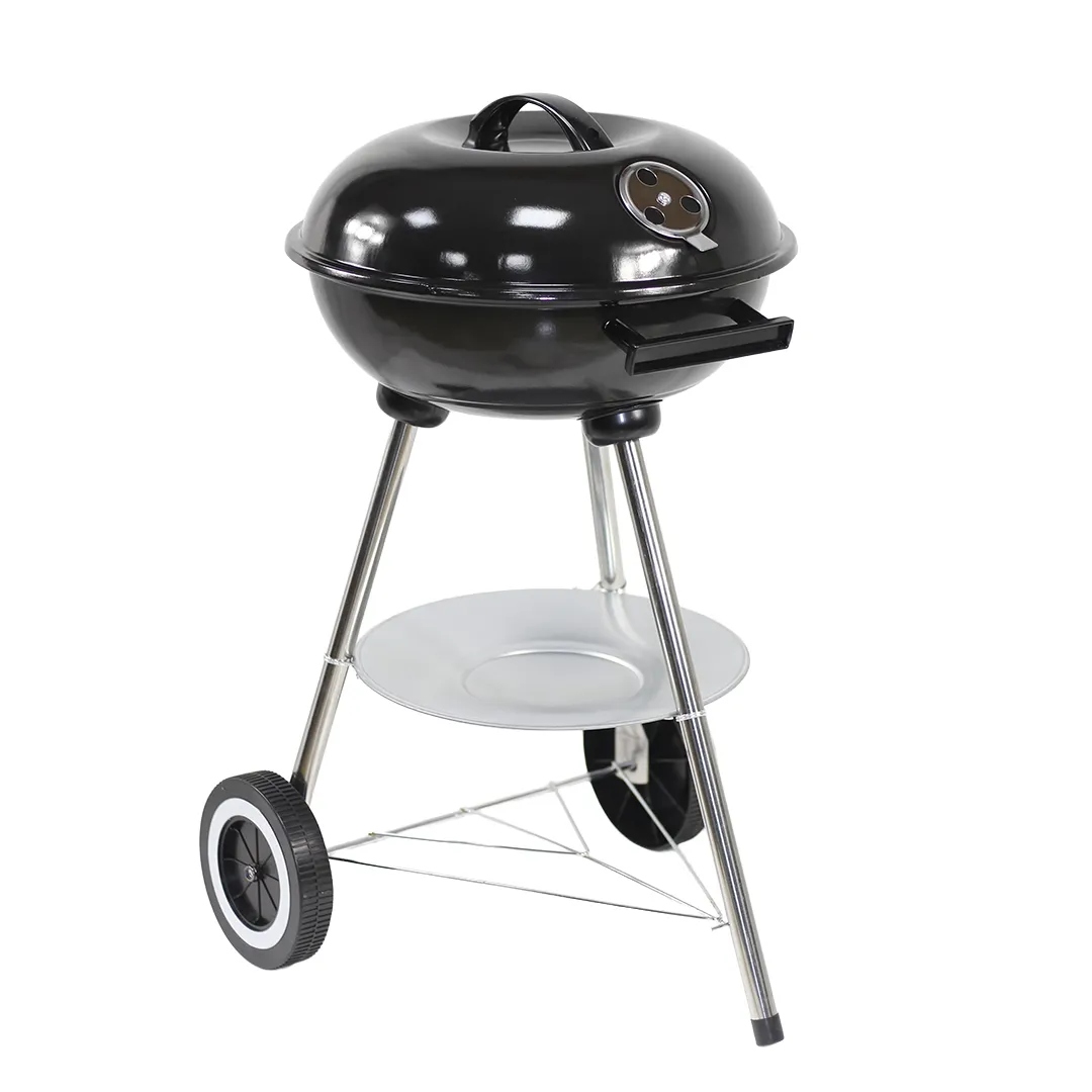 Barbecue Charbon De Bois GLOBEN  Ã 34 cm   Avec Coupelle Cendrier