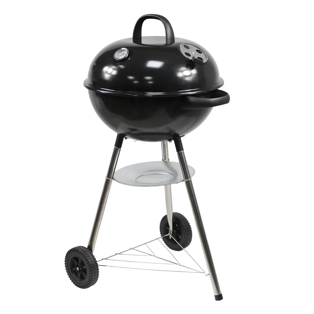 Barbecue Charbon De Bois GLOBEN Ã 43,5 cm avec une hauteur de 70cm