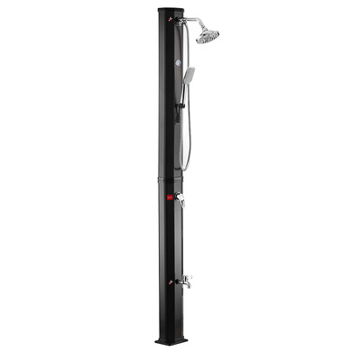 Douche Solaire Jardin 40L Qdreclod – 227 Cm Haute – Pomme Rotative – Robinet Pied – Sans Électricité