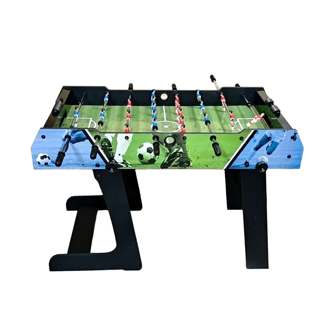 Zusammenklappbarer Tischfußball - kompaktes Format