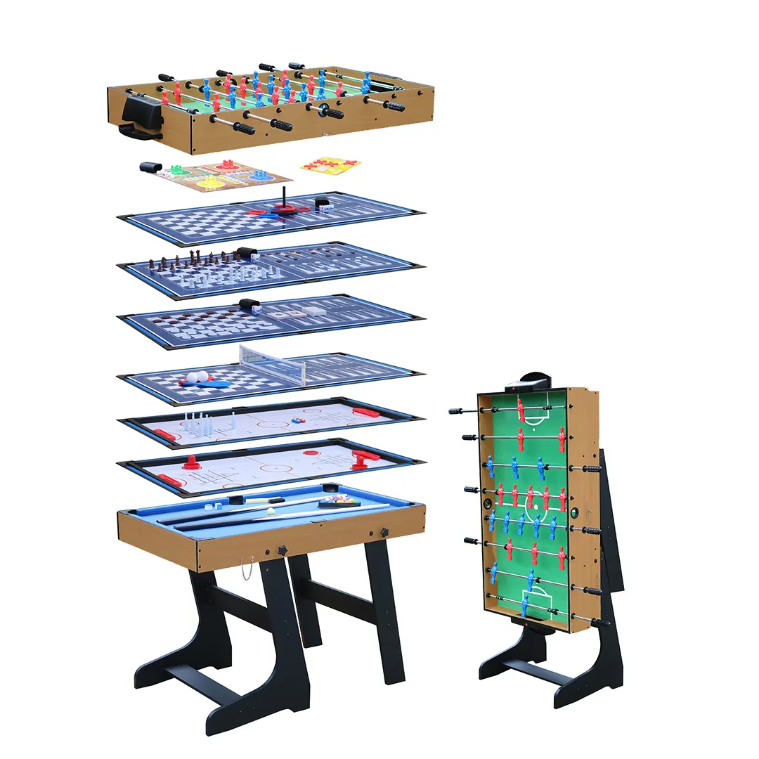 Table multi jeux 15 en 1 Pliable
