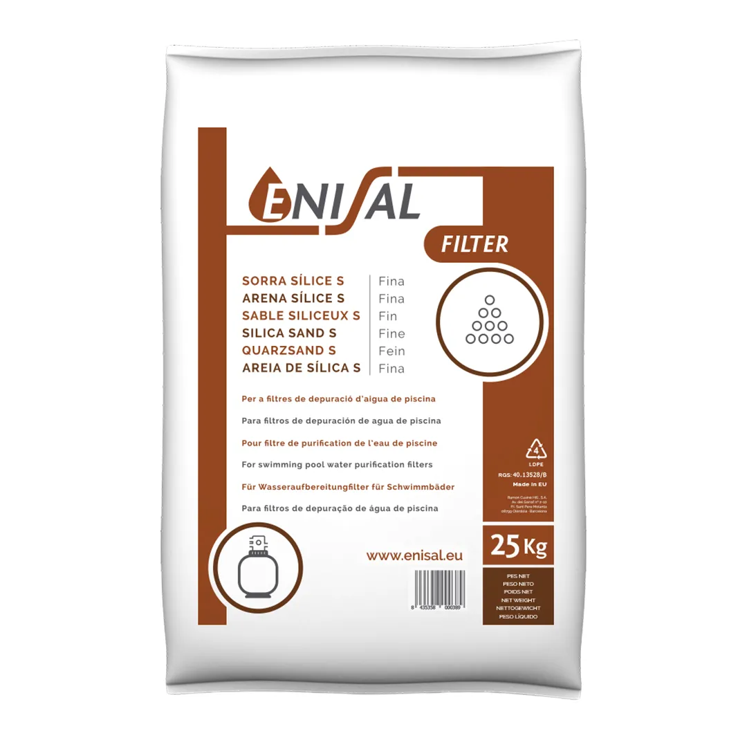Sac de Sable Filtration Piscine 0,5 1 mm - Sac 25 kg