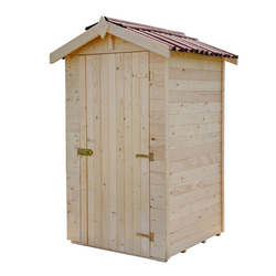 Houten tuinhuis LASI 1,3m², Th 18 mm met vloer inbegrepen - OOGarden