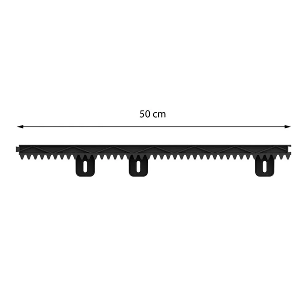 Zahnstange aus verstärktem Nylon 50 cm für Schiebetore Extel