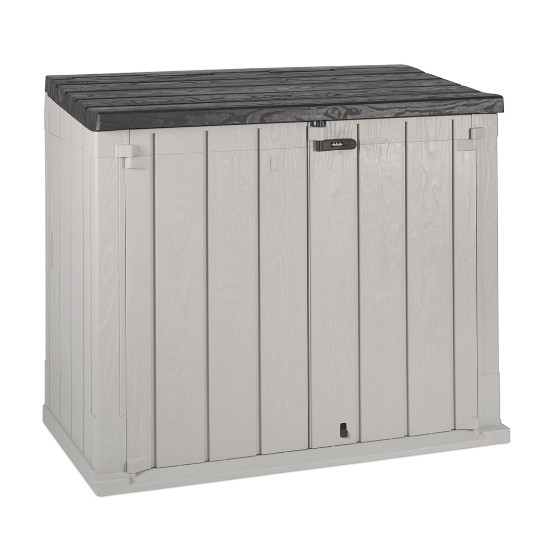 Gartenbox in Anthrazit und Hellgrau, 842 l