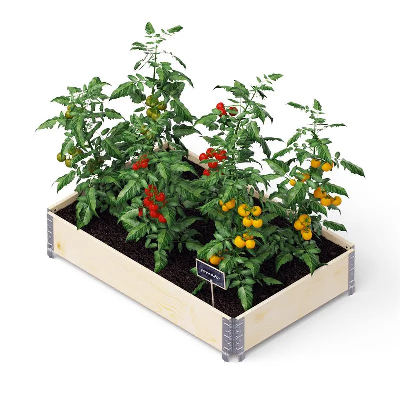 Carré Potager Bois 120 x 80 cm Gardenbox