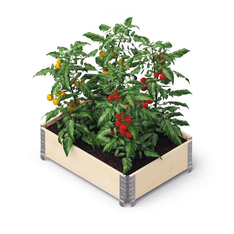 Carré Potager Bois 80 x 60 cm GardenBox