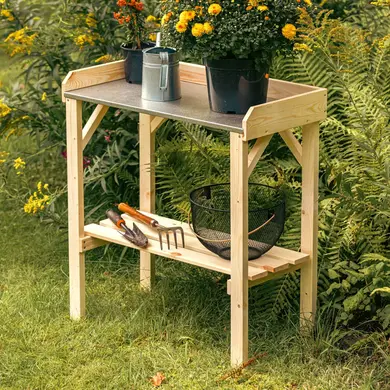 Pflanztisch Holz 78 x 38 x 82 cm