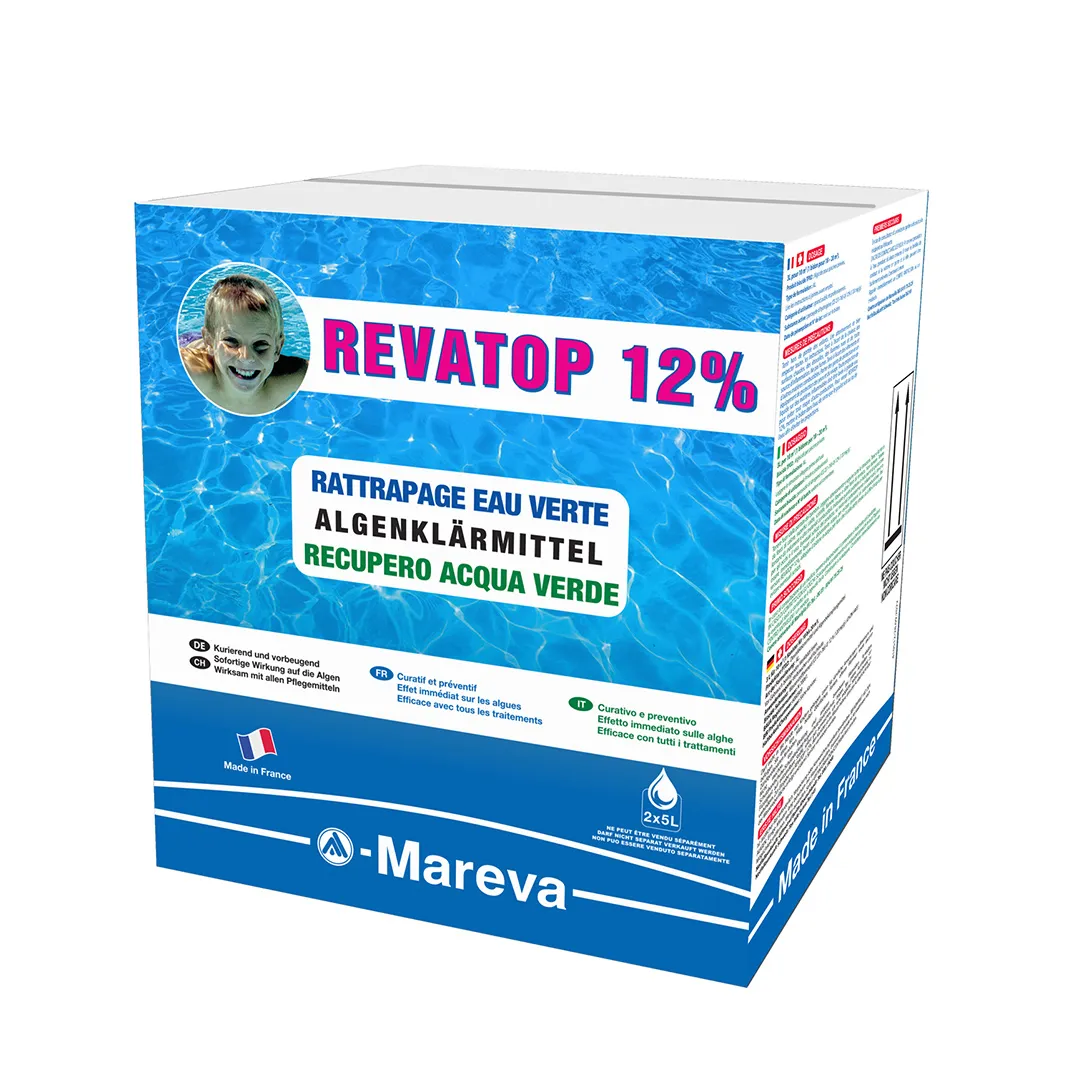Anti Algues Kit Revatop MAREVA 12 OxygÃ¨ne Actif Piscine