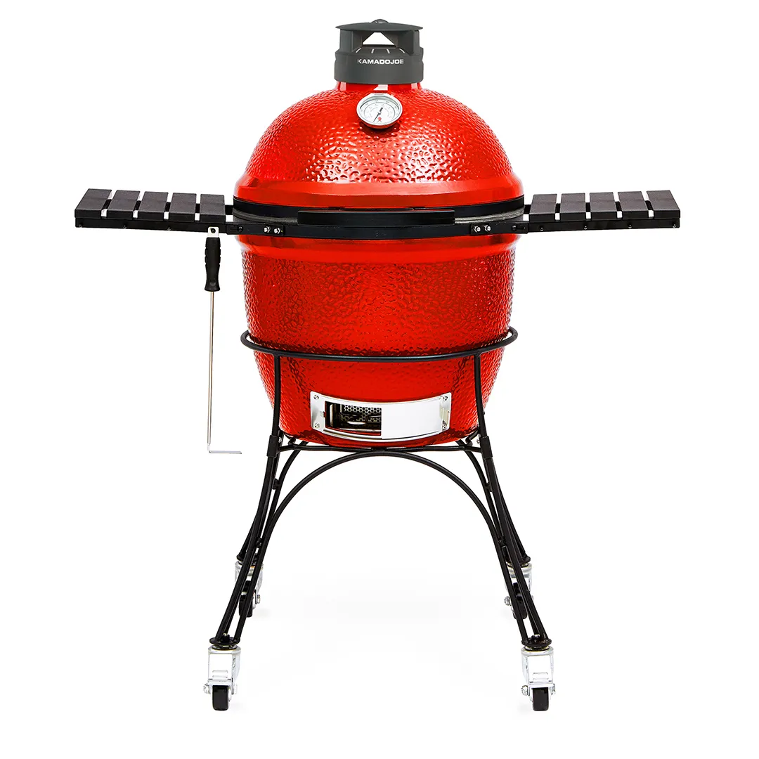 Barbecue Kamado Joe en céramique rouge Classic II