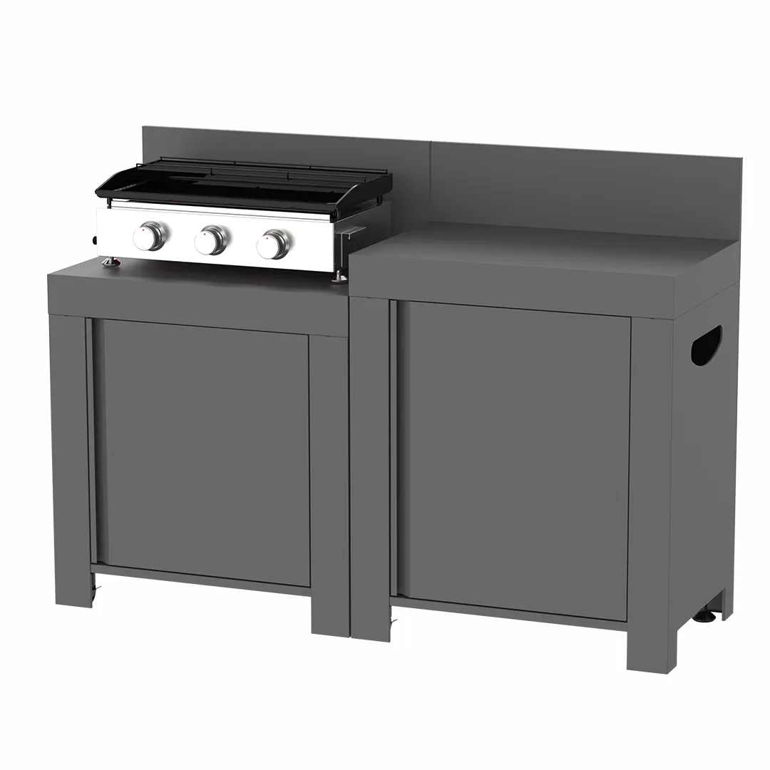 Cuisine ExtÃ©rieure HERBALIA   2 Modules : Plancha et Plan De Travail