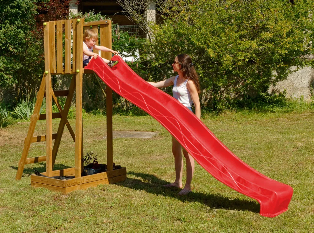 Toboggan Oogliss 150 glissiÃ¨re rouge