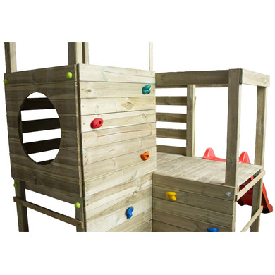 Balançoire De Jardin Réglable Kugooyi – Siège Enfants Intérieur/Extérieur Rouge – Hauteur Ajustable Jusqu'à 1,8 M – Charge 100 Kg