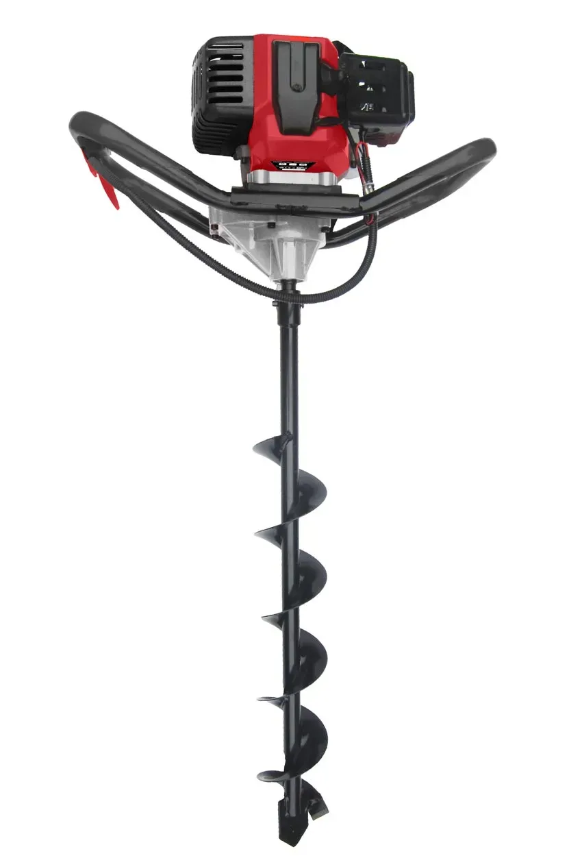Tarière Thermique 52cm3 avec Foret 100 mm