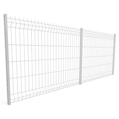 Kit 40m grillage rigide blanc | A sceller | Maille 200 x 55mm | H. 1 m - OOGarden