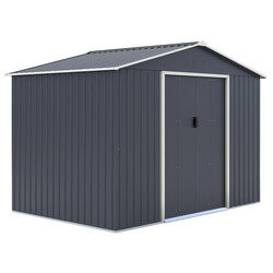 Abri de jardin métal 5.29m² Anthracite - OOGarden