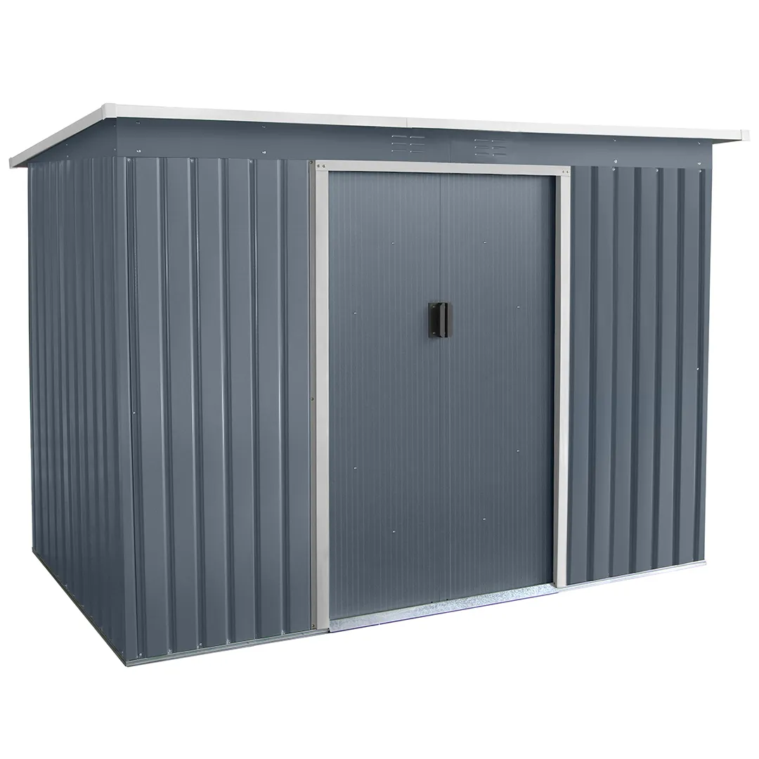 Abri de jardin mÃ©tal 3.6mÂ² Gris Anthracite