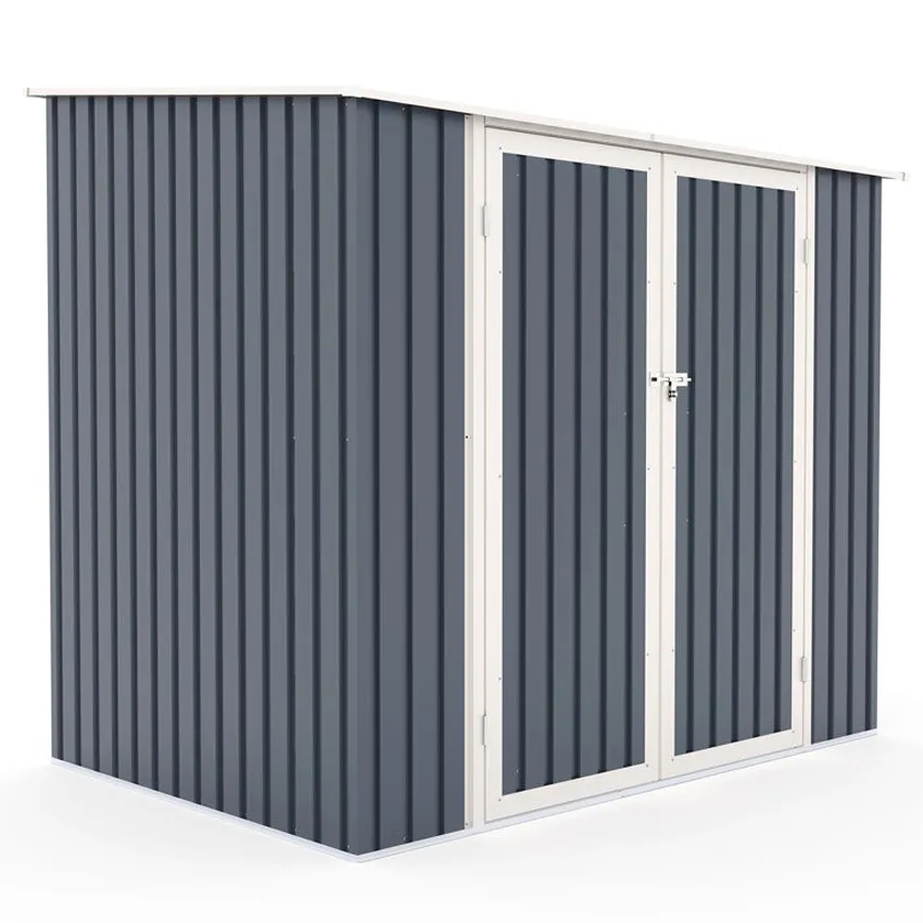 Abri de jardin métal 3.3m² GRANT Gris Anthracite