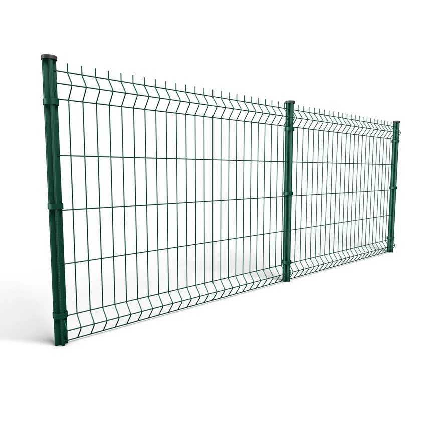 Kit 20m grillage rigide vert  A sceller   Maille 200 x 55mm  H. 1m