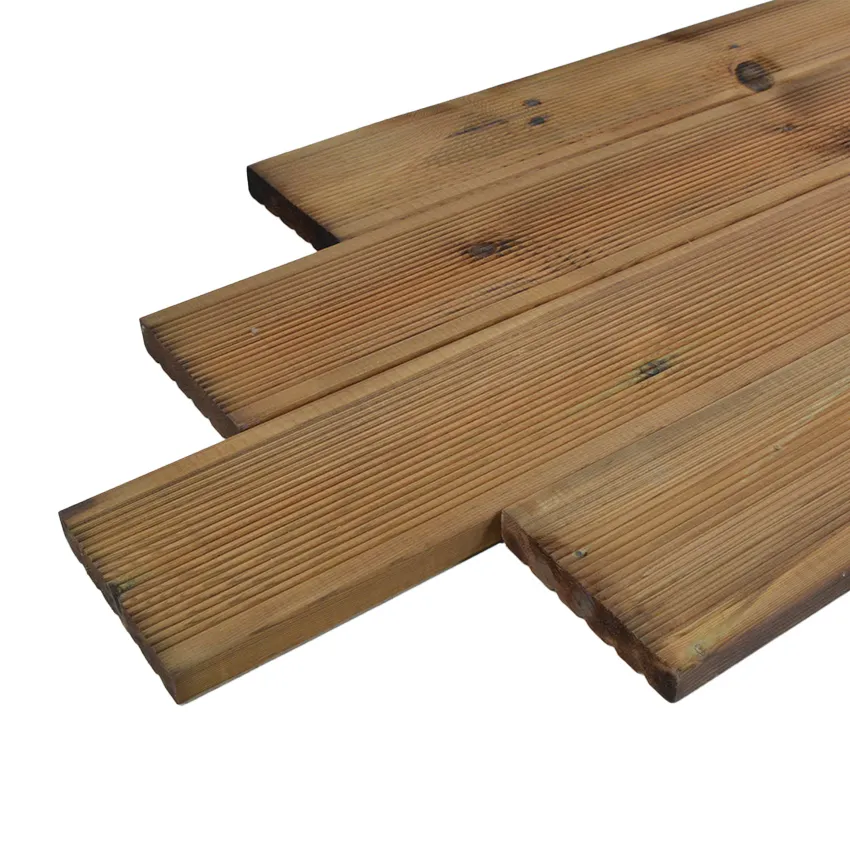 Kit complet 5m² Terrasse bois Pin traité autoclave classe 4 marron