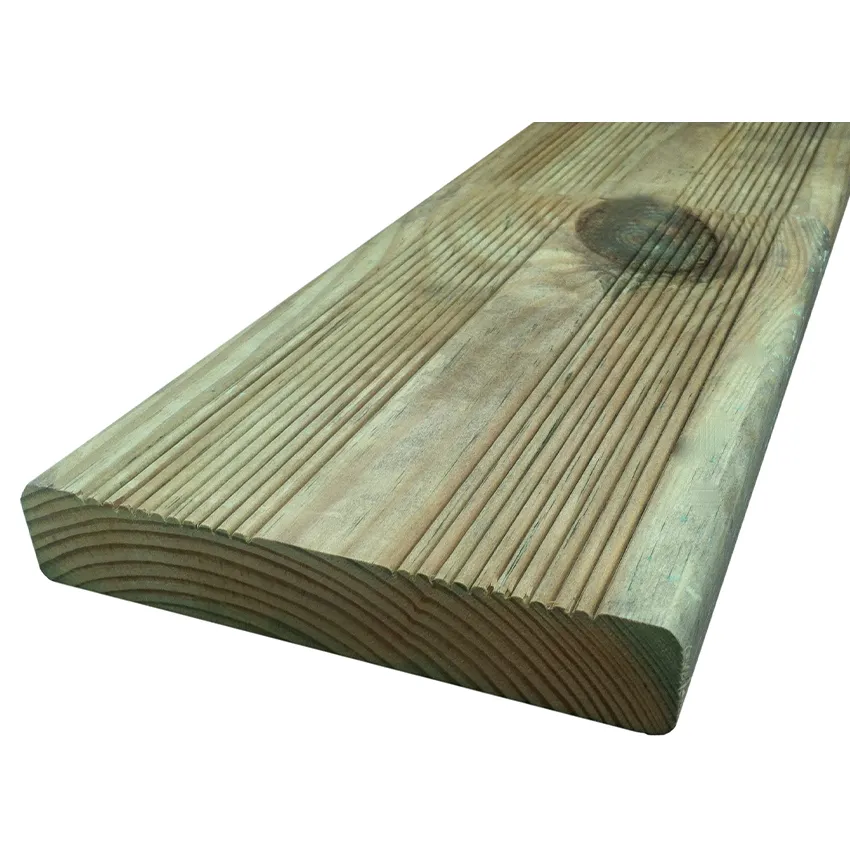 Kit 3 lames terrasse Pin   L. 240 x l. 14,5cm x 27mm   classe 4   Vert