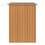 Abri de jardin métal 2,7m², Imitation bois - OOGarden