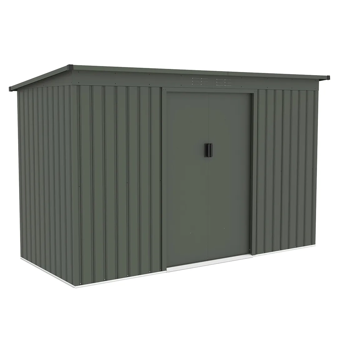 Abri de Jardin en MÃ©tal 3.6m2 Vert