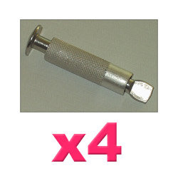 Ringschrauben im 4-er Pack Durchmesser 12 mm - OOGarden